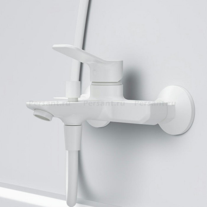 Смеситель для ванны AM.PM X-Joy F85A10033 белый матовый