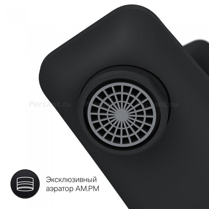 Смеситель для ванны AM.PM Gem F90A10022 черный матовый