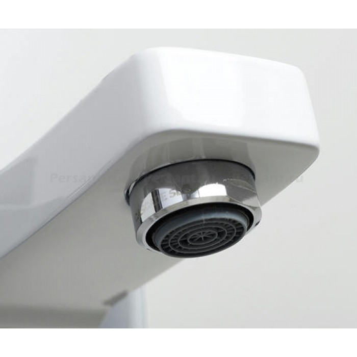 Смеситель для ванны WasserKRAFT Aller 1061WHITE белый/хром