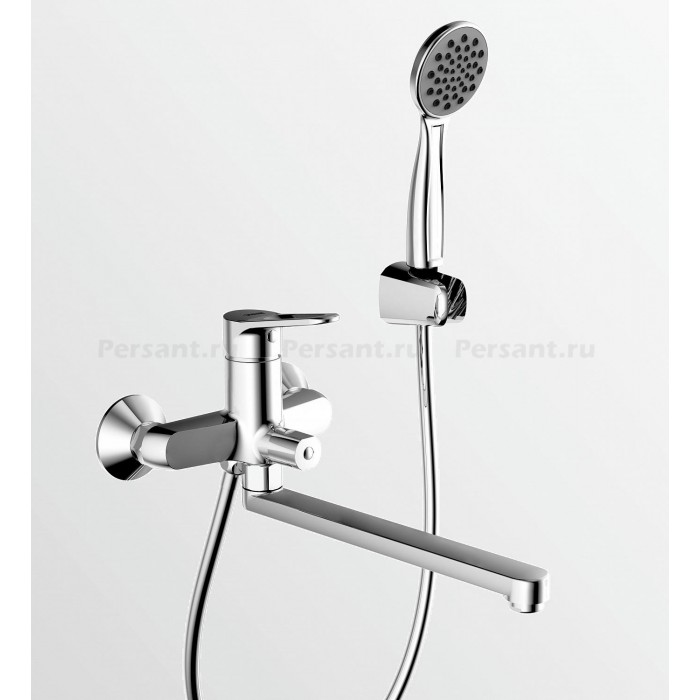 Смеситель для ванны Bravat ECO F6111147C-LB хром