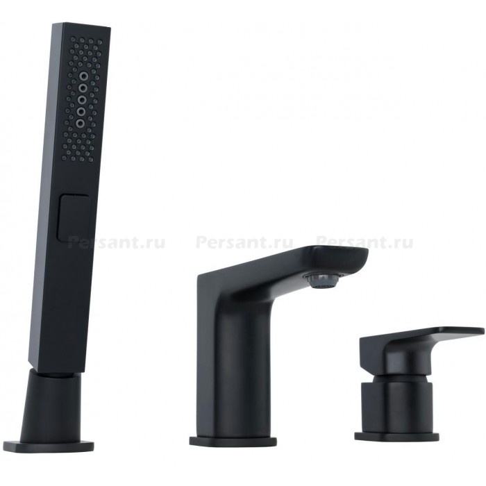 Смеситель для ванны Allen Brau Infinity 5.21008-31 черный матовый