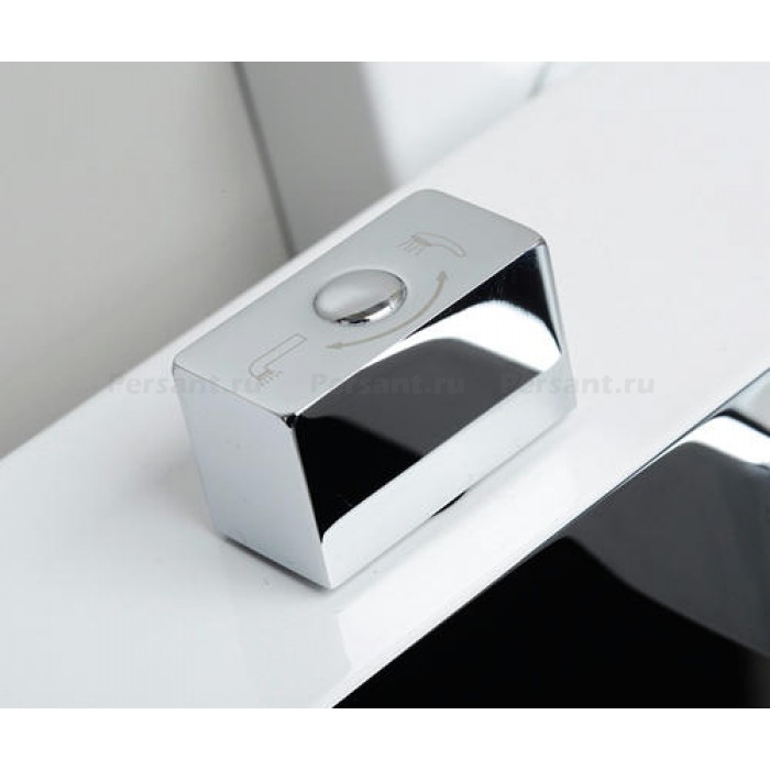 Смеситель для ванны WasserKRAFT Aller 1061WHITE белый/хром