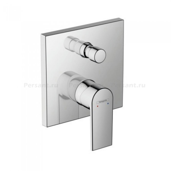 Смеситель для ванны hansgrohe Vernis Shape 71468000 встраиваемый, хром