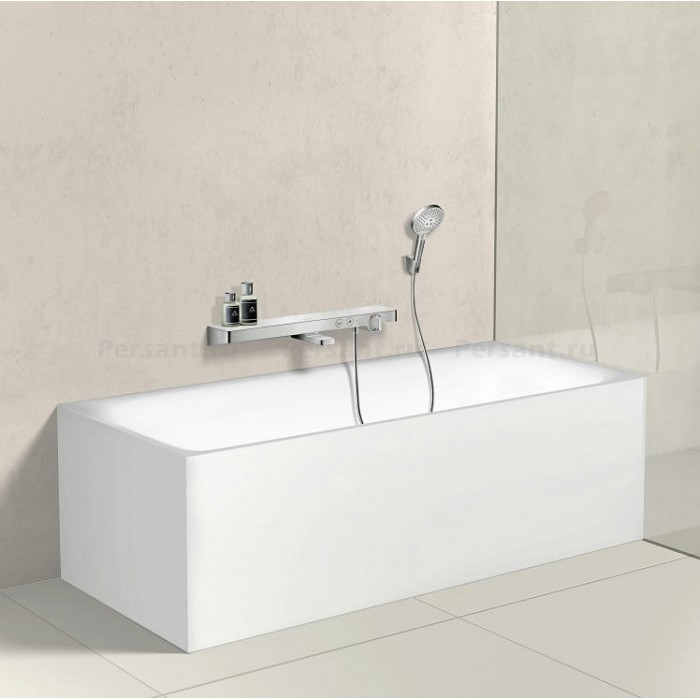 Смеситель для ванны hansgrohe ShowerTablet Select 13183000 с термостатом, хром