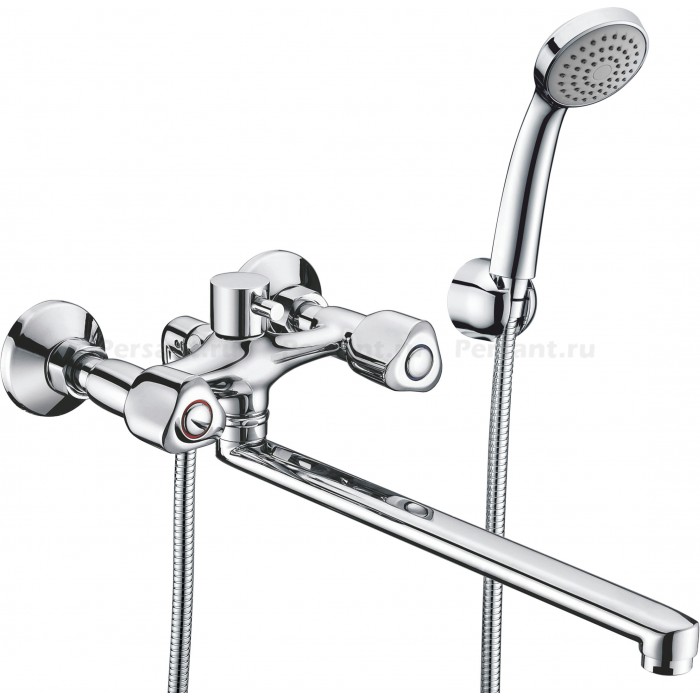 Смеситель для ванны WasserKRAFT Amper 2902L хром