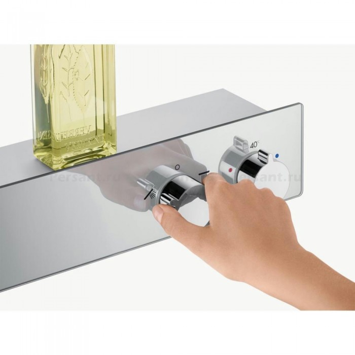 Смеситель для душа hansgrohe ShowerTablet 600 13108000 с термостатом, хром