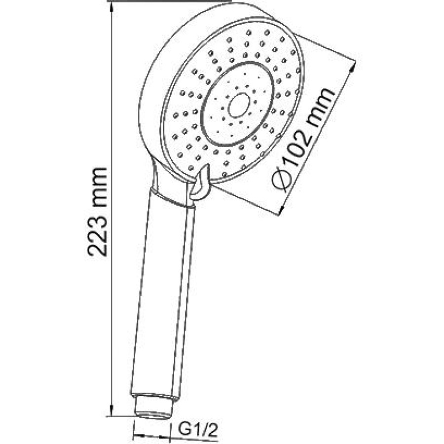 Смеситель для ванны WasserKRAFT Berkel 4801