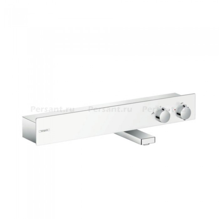 Смеситель для ванны hansgrohe ShowerTablet 600 13109400  с термостатом, белый/хром