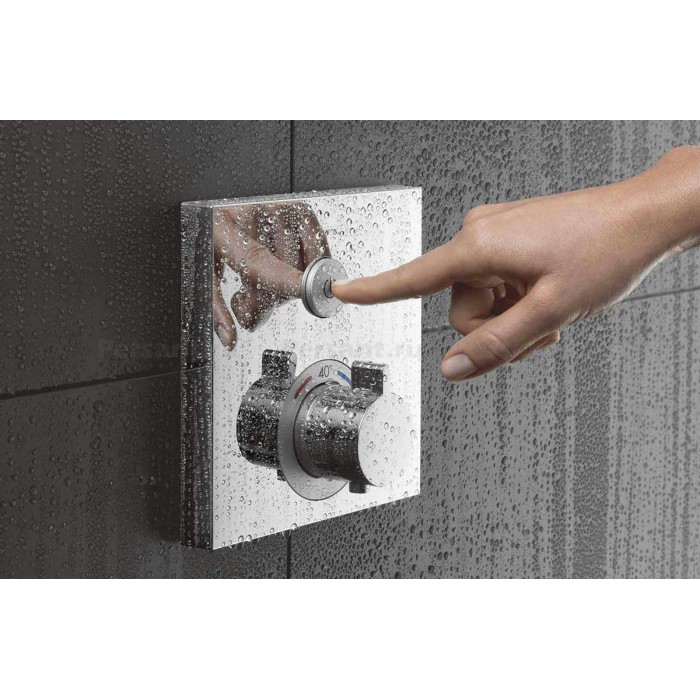 Смеситель для душа Hansgrohe Select 15762000 встраиваемый, с термостатом, хром