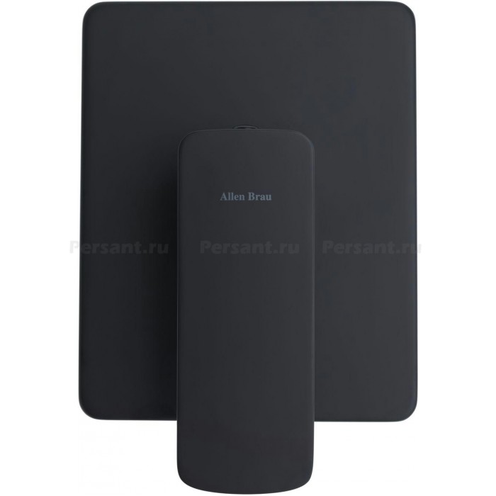 Смеситель для душа Allen Brau Infinity X1 5.21015-31 встраиваемый, черный матовый