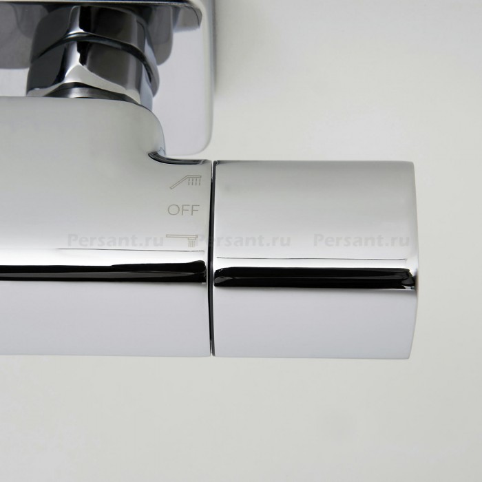 Смеситель для ванны WasserKRAFT Naab 8600 8611 Thermo с термостатом, хром