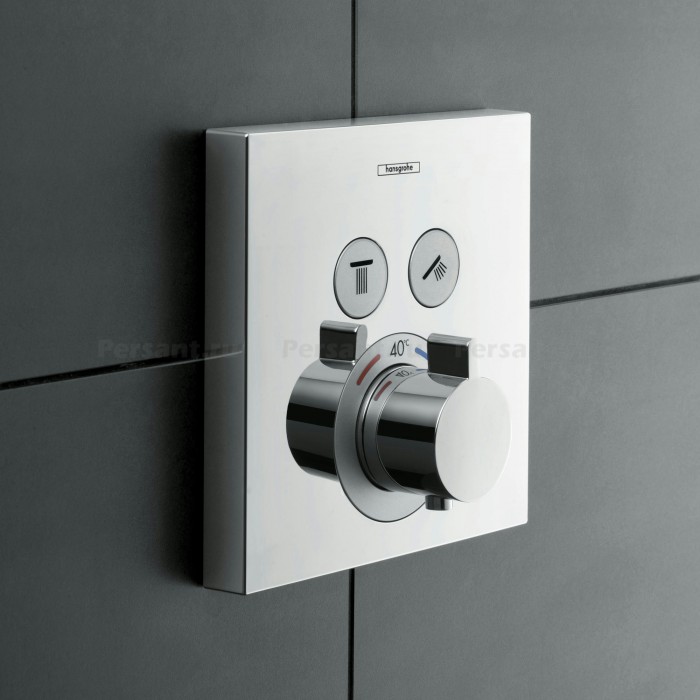 Смеситель для душа Hansgrohe Select 15763000 встраиваемый, с термостатом, хром