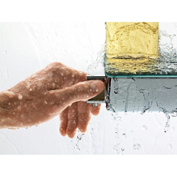 Смеситель для ванны Hansgrohe Ecostat 13141000 с термостатом, хром