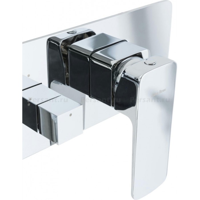 Смеситель для душа Allen Brau Infinity 5.21011-00 встраиваемый, хром