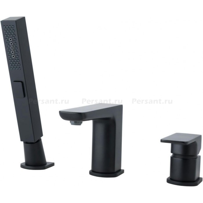 Смеситель для ванны Allen Brau Infinity 5.21008-31 черный матовый
