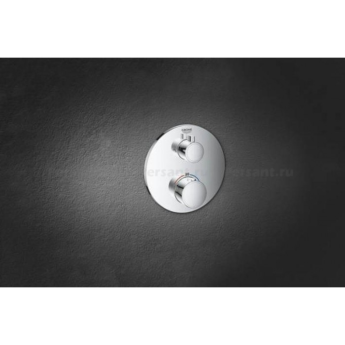 Смеситель для душа Grohe Grohtherm 24076000 встраиваемый, с термостатом, хром