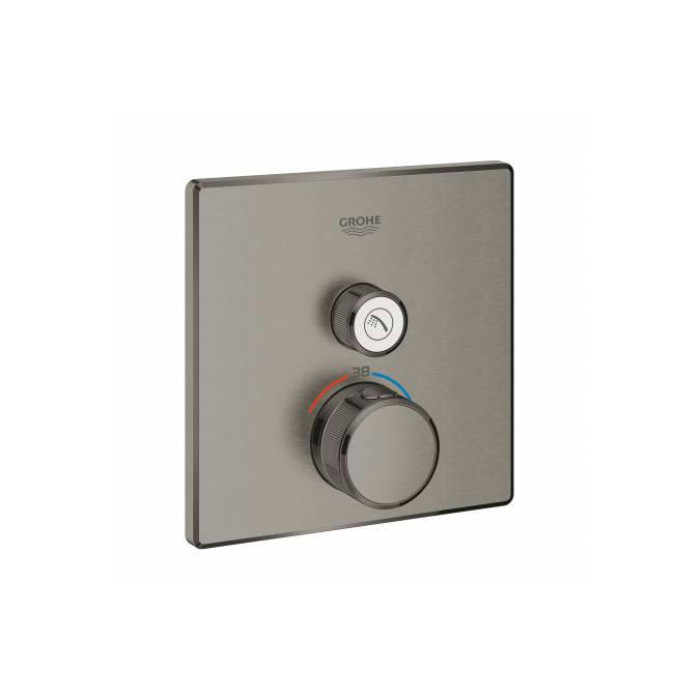 Смеситель для душа Grohe Grohtherm SmartControl 29123AL0 темный графит матовый