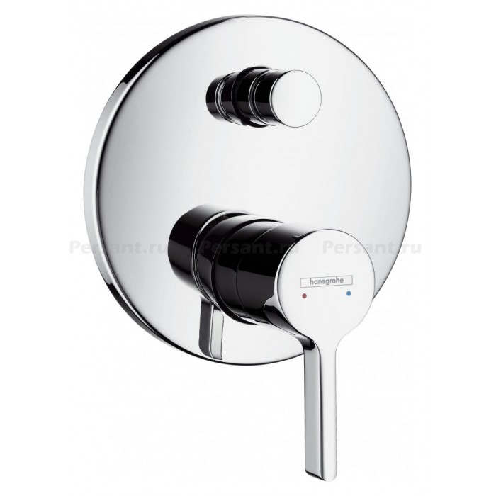 Смеситель для ванны Hansgrohe Metris S 31465000 встраиваемый, хром