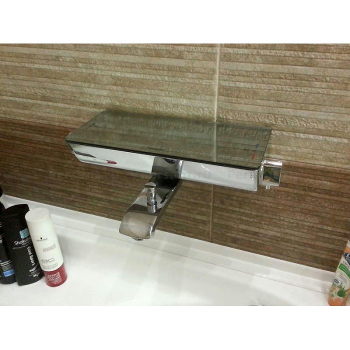 Смеситель для ванны Hansgrohe Ecostat 13141000 с термостатом, хром