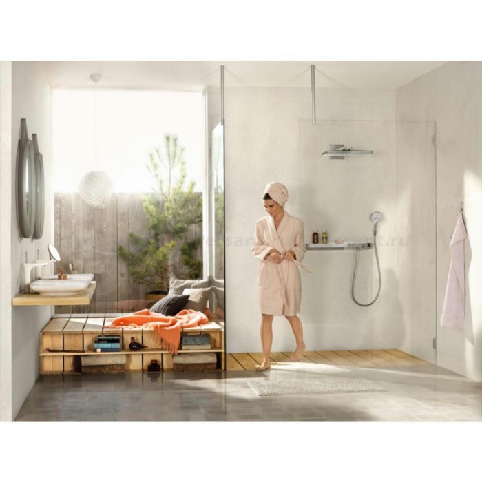 Смеситель для душа hansgrohe ShowerTabletSelect 700 13184000 с термостатом, хром