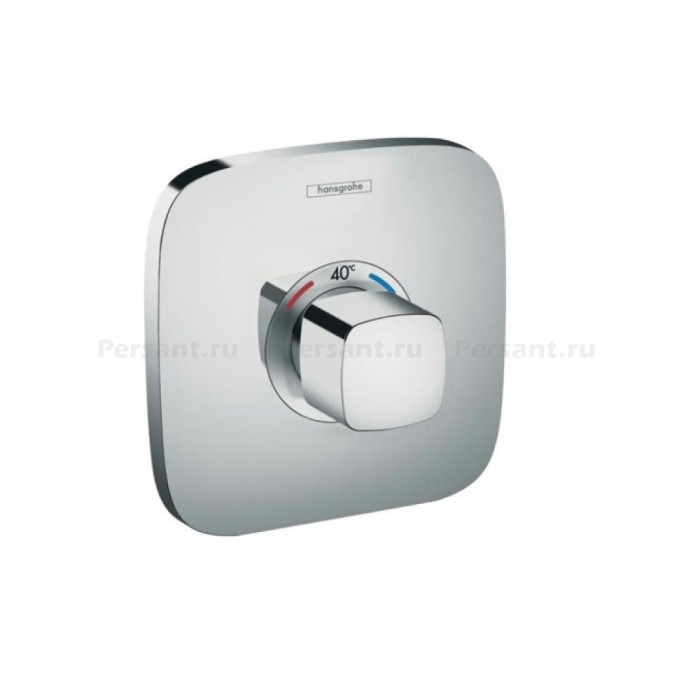 Смеситель для душа hansgrohe Ecostat E, СМ 15705000 с термостатом, хром