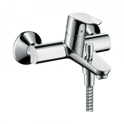 Смеситель для ванны hansgrohe Focus 31948000, внешнего монтажа, с двумя режимами расхода воды хром