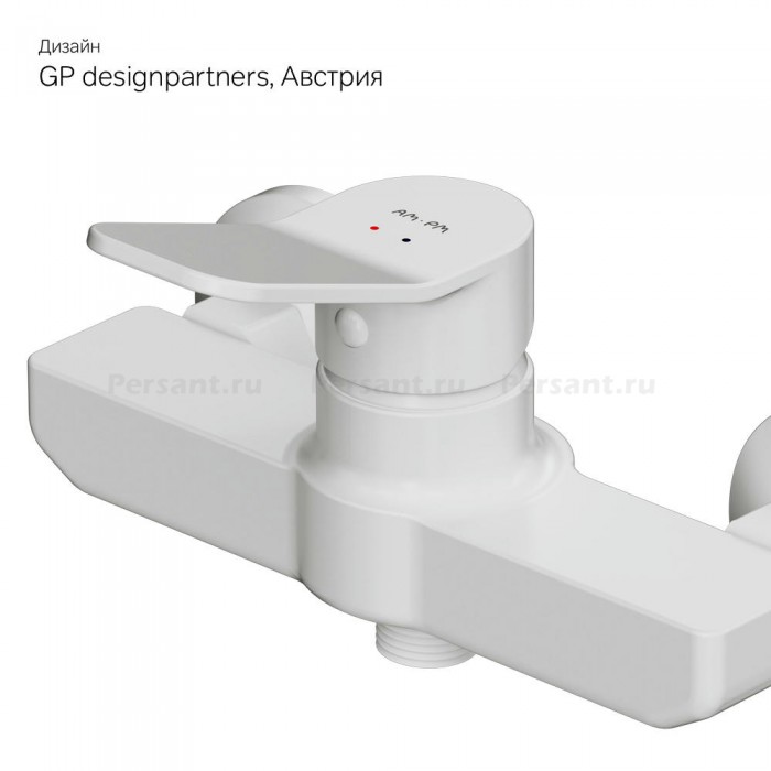 Смеситель для душа AM.PM X-Joy F85A20033 белый матовый