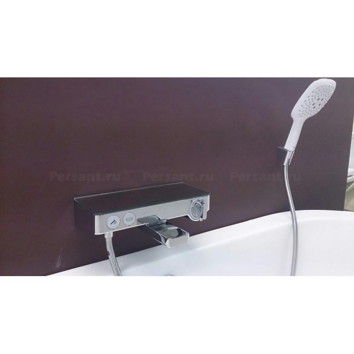 Смеситель для ванны Hansgrohe Select 13151000 с термостатом, хром