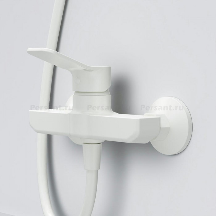 Смеситель для душа AM.PM X-Joy F85A20033 белый матовый