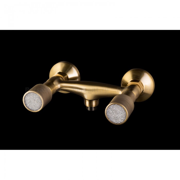 Смеситель для душа Boheme Royal Cristal 314-Royal/CRST бронза