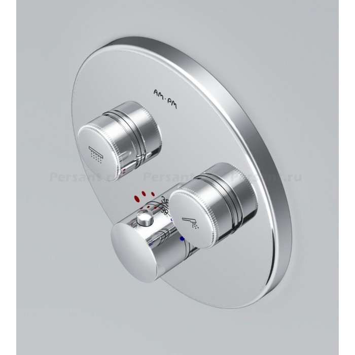 Смеситель для душа AM.PM Inspire V2.0 F50A85700 встраиваемый, с термостатом, хром