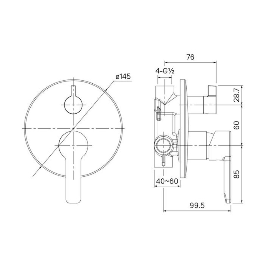 Смеситель для душа IDDIS Sena SENSB00I67