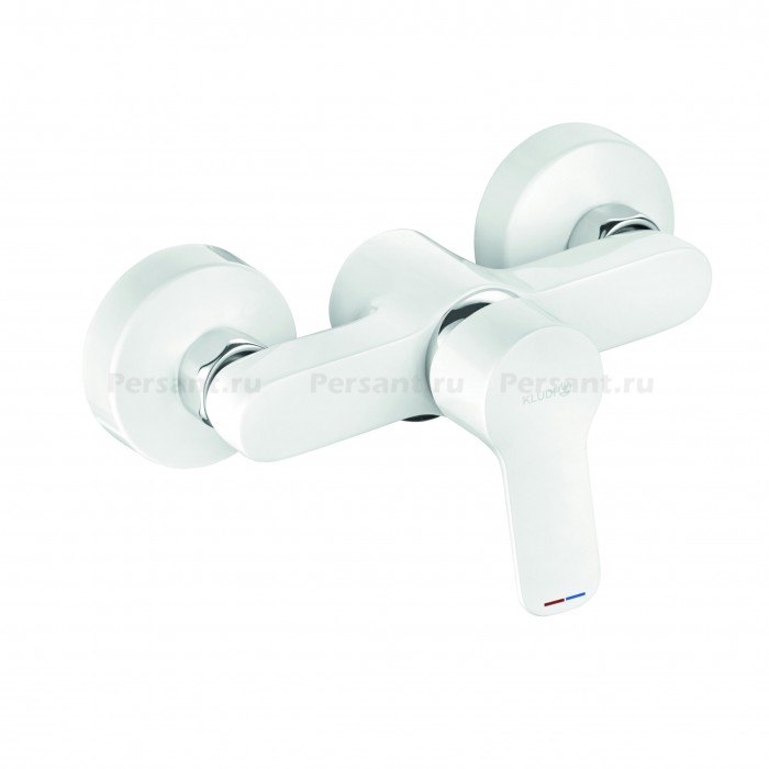 Смеситель для душа Kludi PURE&EASY 378419165 белый/хром