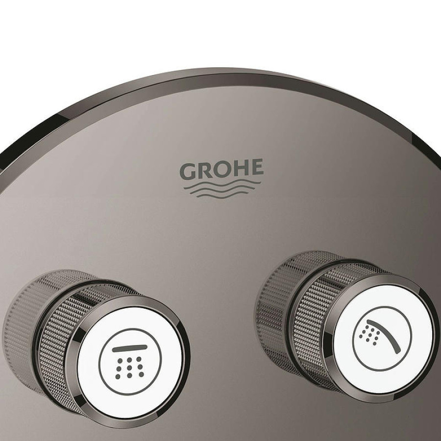 Смеситель для душа Grohe Grohtherm SmartControl 29119A00 темный графит глянцевый