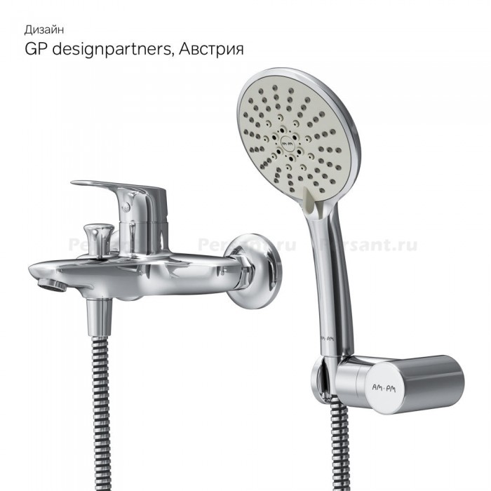 Смеситель для ванны AM.PM X-Joy F85A15000 хром