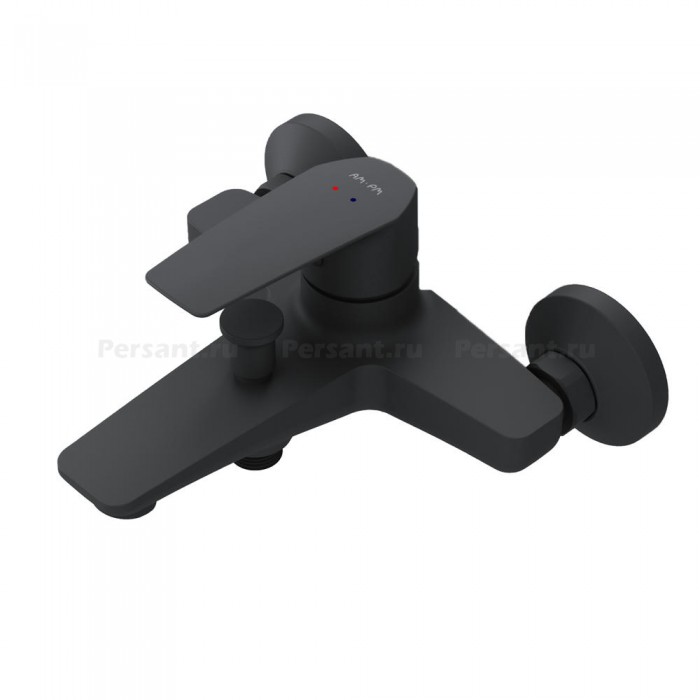 Смеситель для ванны AM.PM Gem F90A10022 черный матовый