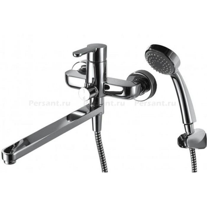 Смеситель для ванны Bravat STREAM F63783C-LB хром