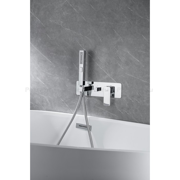 Смеситель для ванны Allen Brau Infinity 5.21007-00 встраиваемый, хром