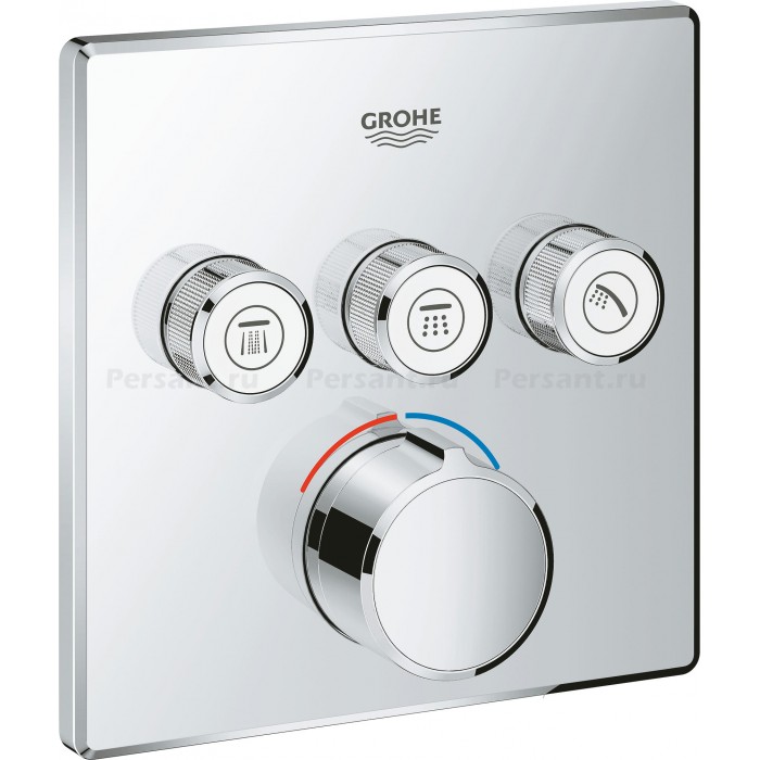 Смеситель для душа Grohe GROHE SmartControl Mixer 29149000 встраиваемый, с термостатом, хром