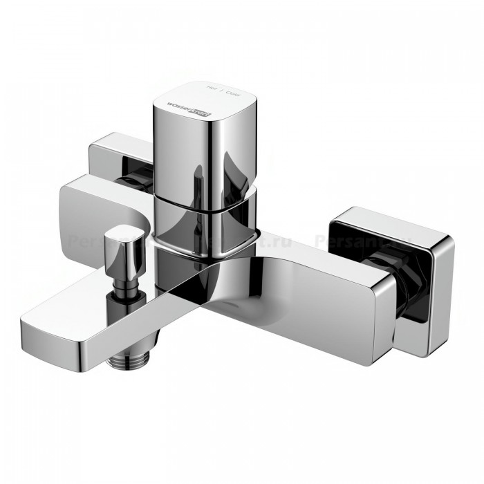 Смеситель для ванны WasserKRAFT Naab 8600 8601 хром