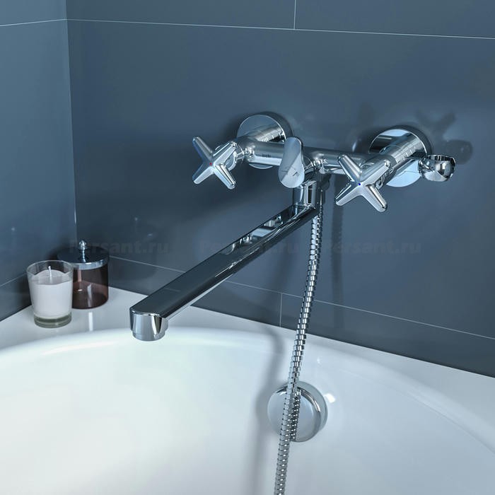 Смеситель для ванны IDDIS Acros ACRSBL2i10WA хром