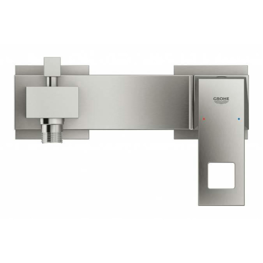 Смеситель для ванны Grohe Eurocube 23140DC0 суперсталь