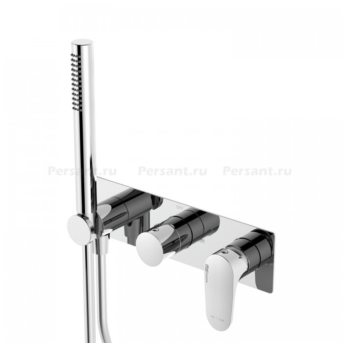 Смеситель для душа WasserKRAFT Dinkel 5800 5877 встраиваемый, хром