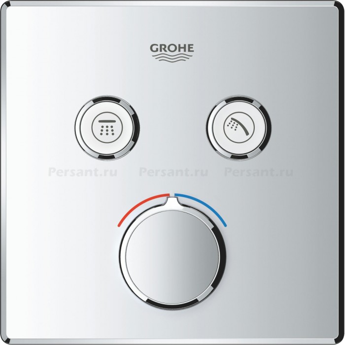 Смеситель для душа Grohe GROHE SmartControl Mixer 29148000 встраиваемый, с термостатом, хром