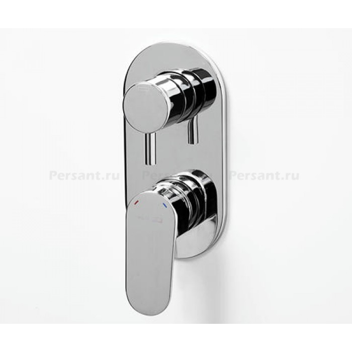 Смеситель для ванны WasserKraft Dinkel 5871 встраиваемый, хром