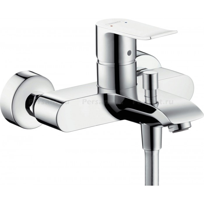 Смеситель для ванны Hansgrohe Metris 31480000 хром