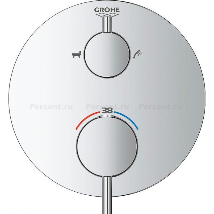 Смеситель для ванны Grohe Atrio 24138003 встраиваемый, хром