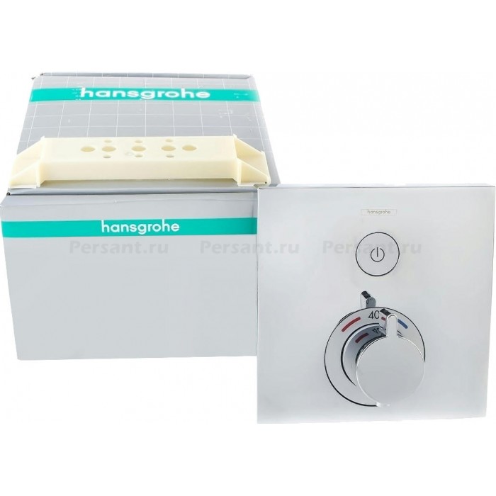 Смеситель для душа Hansgrohe Select 15762000 встраиваемый, с термостатом, хром