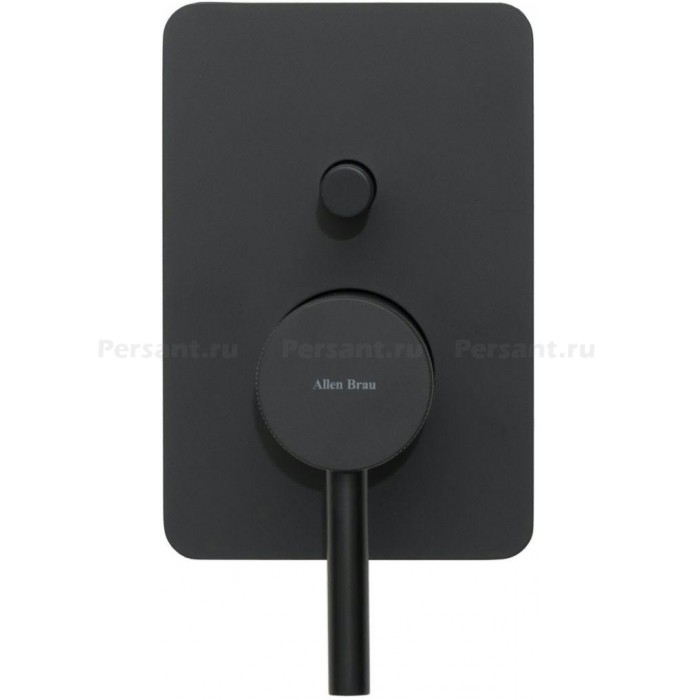 Смеситель для душа Allen Brau Priority X2 черный матовый 5.31011-31 встраиваемый