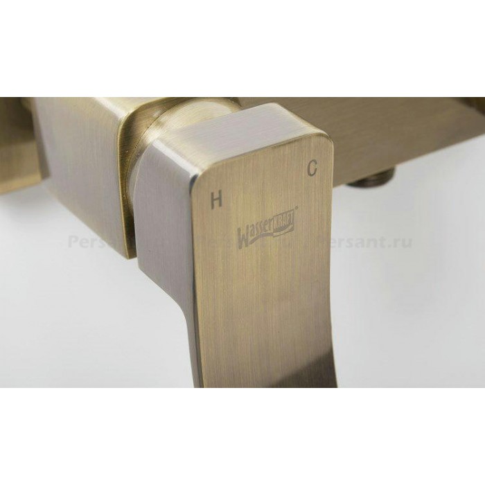 Смеситель для ванны WasserKRAFT Exter 1602L бронза